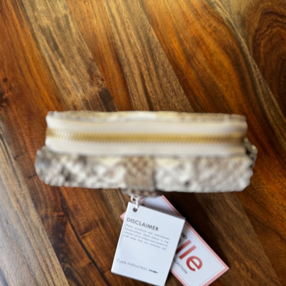 100% Python Leather Wallet - image 3